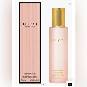 Gucci setting spray- Brume de Beauté Glow Hydrating Beauty Mist